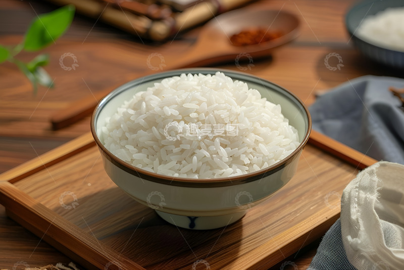 高清大图下载【趣麦麦图】一碗香甜的大米饭