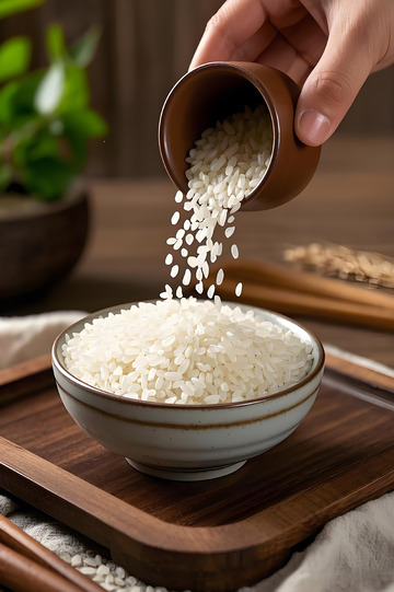 大米水稻粮食摄影图2