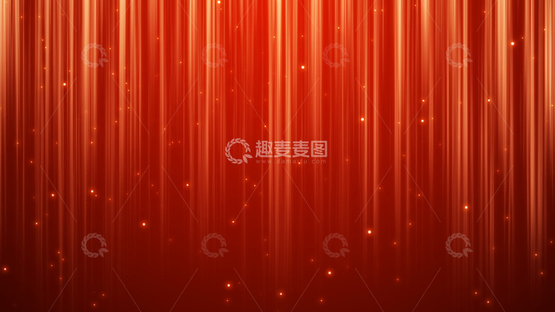 源文件下载【趣麦麦图】光线粒子新年晚会舞台红色背景