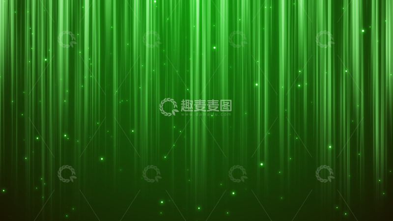 源文件下载【趣麦麦图】光线粒子新年晚会舞台绿色背景
