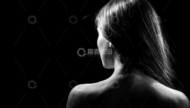 高清大图下载【趣麦麦图】女性模特轮廓