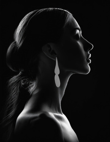 女性模特轮廓之韵1