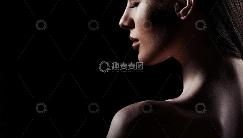 高清大图下载【趣麦麦图】肩部曲线风2