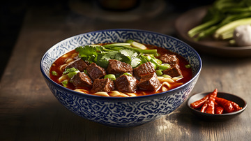 牛肉米粉鲜香浓郁传统中式佳肴