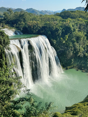 黄果树大瀑布，瀑布