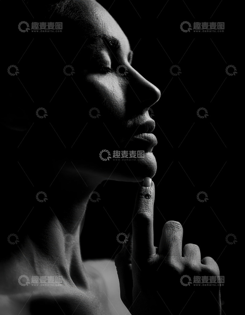 高清大图下载【趣麦麦图】肩部曲线风1