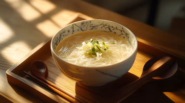 简约素米粉低脂健康家庭风味