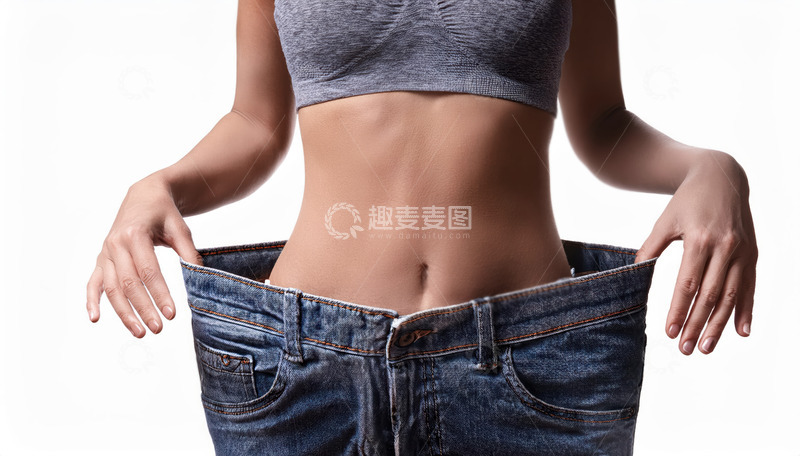 女性减肥前后对比图