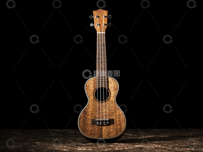 高清大图下载【趣麦麦图】音乐弦乐乐器尤克里里摄影 1