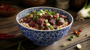 鲜香牛肉米粉手工制作健康美食