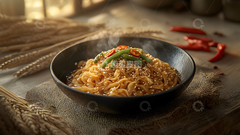 麻辣拌面口感劲道经典川味代表