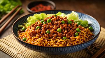 香辣中式手工面条劲道口感家常首选