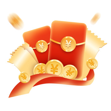 红包金币素材02