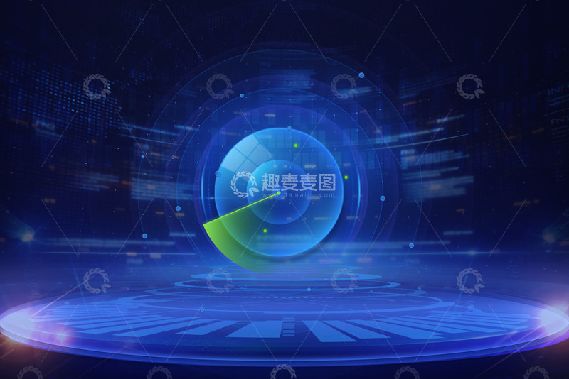 科技展示年会展板1