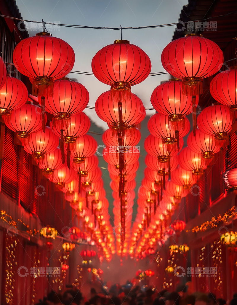 灯笼悠悠绽放在年味里1