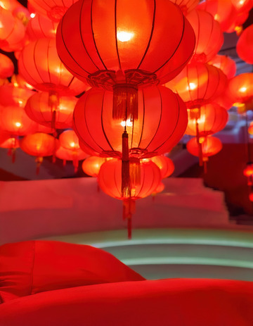 灯笼熠熠生辉迎福到家2