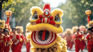 灵动舞狮舞出吉祥如意