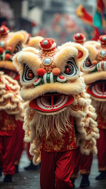 灵动舞狮舞出吉祥如意1