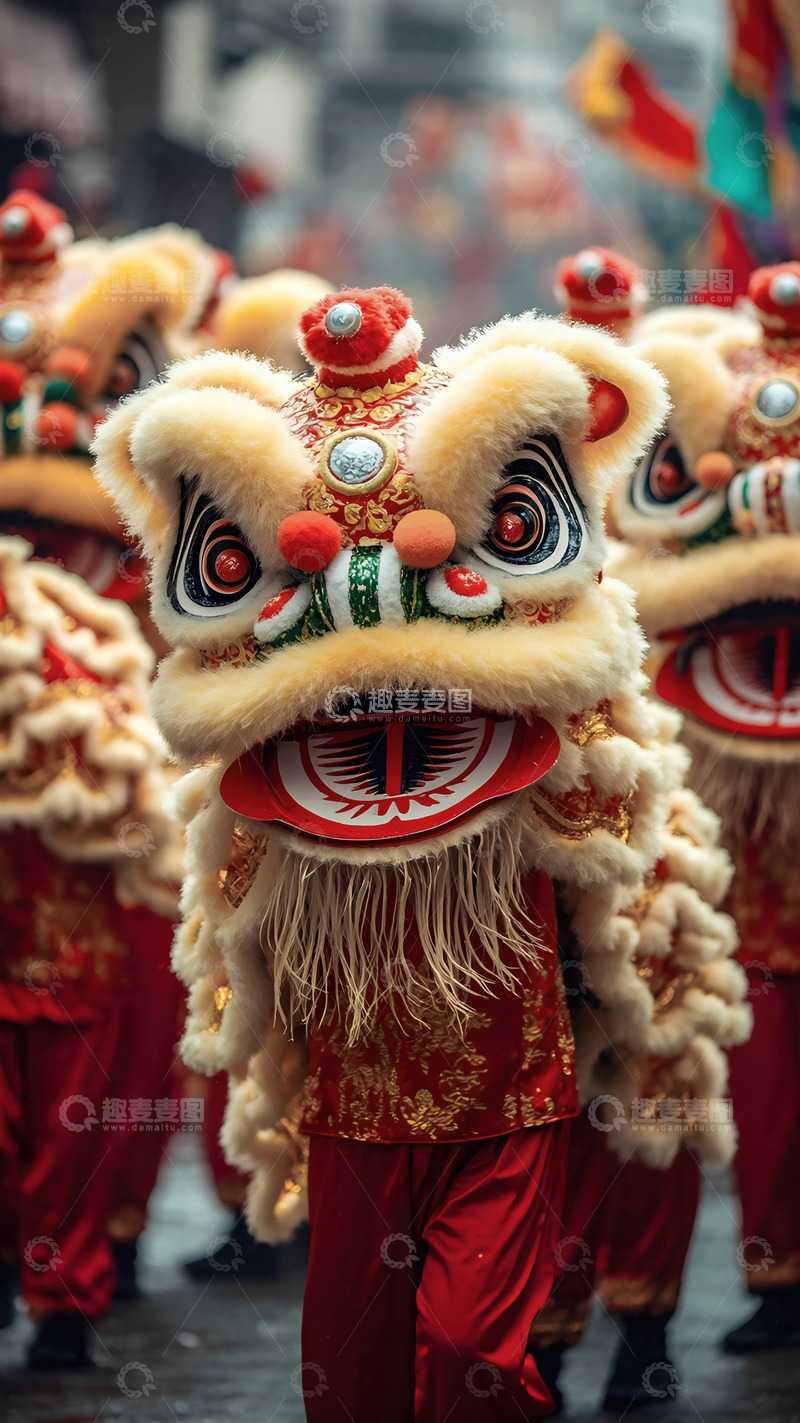 灵动舞狮舞出吉祥如意1