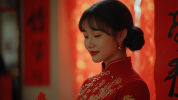 喜庆春节新年人物摄影1