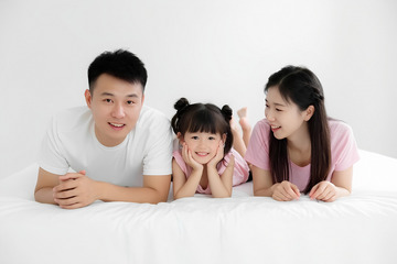 幸福家庭温馨趴趴照