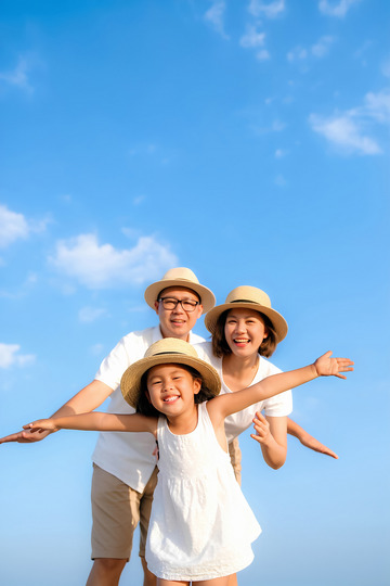 草帽亲子户外快乐时光1