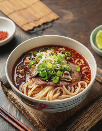 诱人兰州牛肉面：碗中佳肴滋味浓1