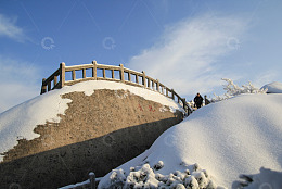 安徽安庆天竺山雪景图片4
