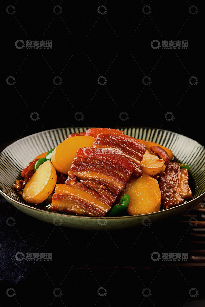 高清大图下载【趣麦麦图】下饭神器回锅肉