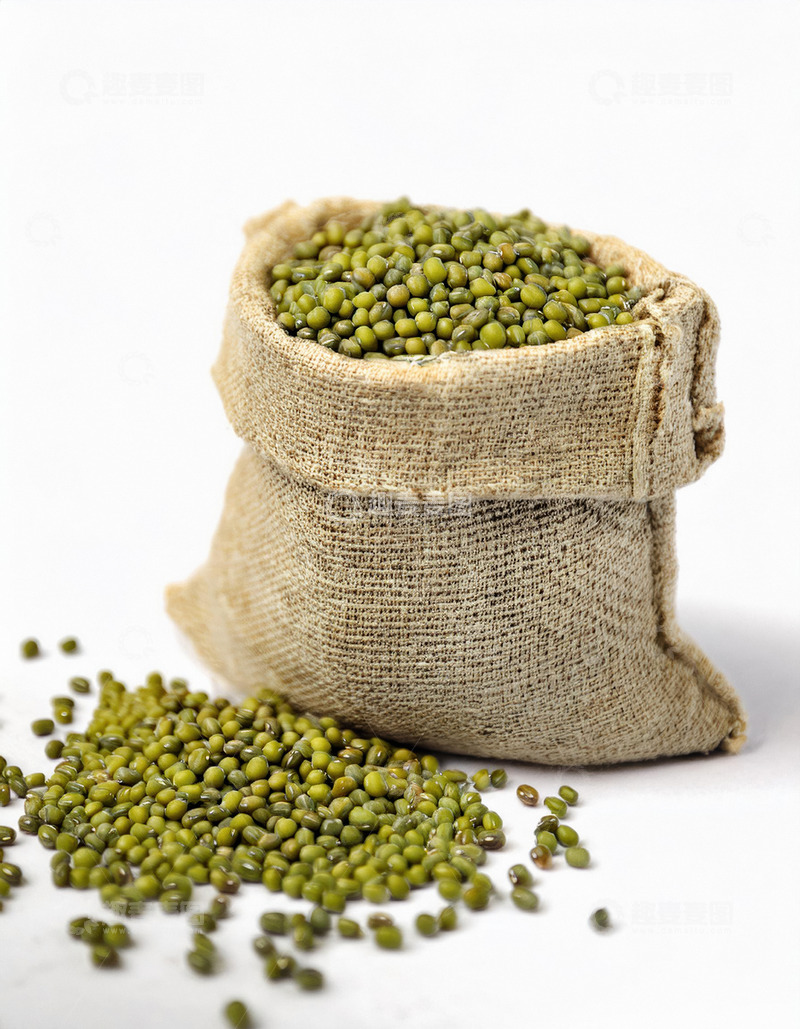 高清大图下载【趣麦麦图】绿豆的清新展现