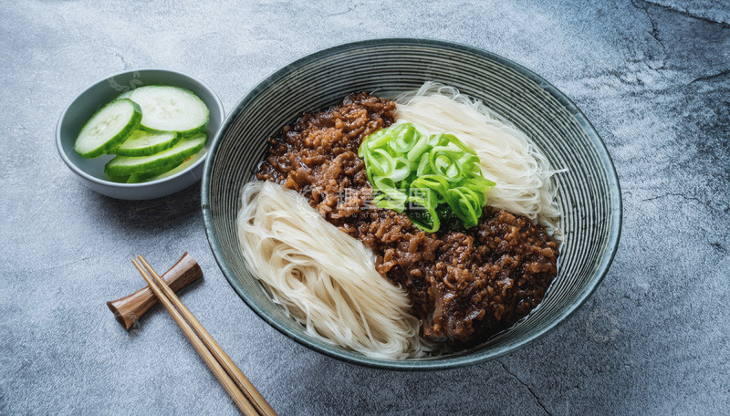 高清大图下载【趣麦麦图】杂酱面：色香味美惹人馋1
