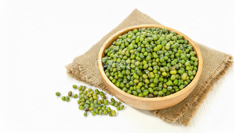 高清大图下载【趣麦麦图】绿豆的健康之选