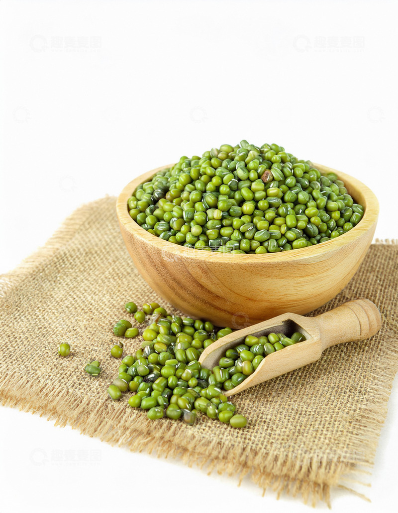 高清大图下载【趣麦麦图】绿豆的清新展示