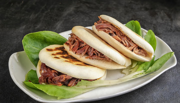 传统美食肉夹馍