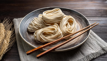 手工面条的自然美