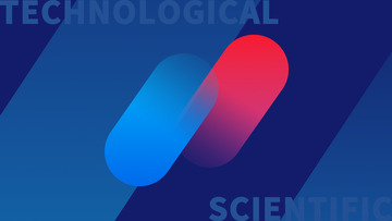 蓝色简约商务风背景