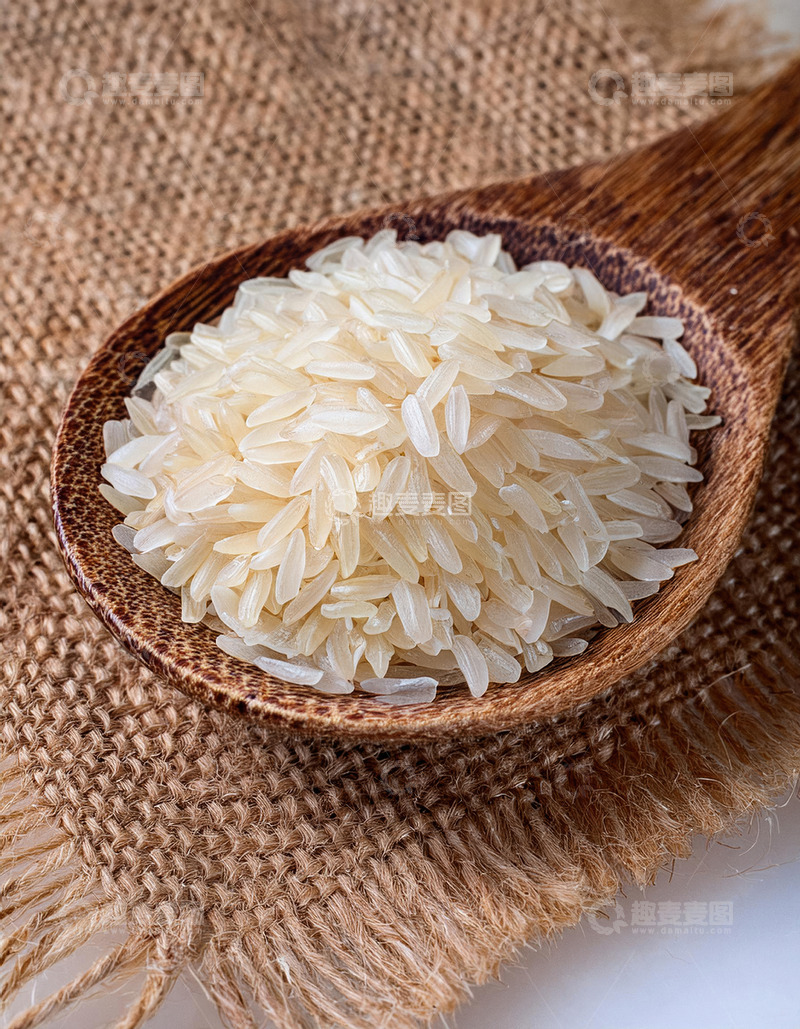 高清大图下载【趣麦麦图】大米饱满质感