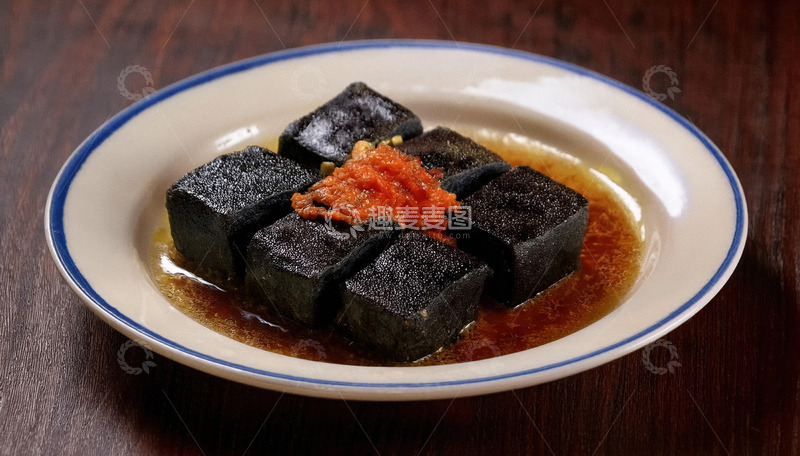 高清大图下载【趣麦麦图】臭豆腐特色小吃