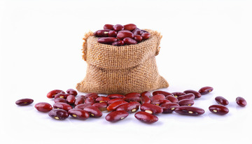 装满红豆的麻袋