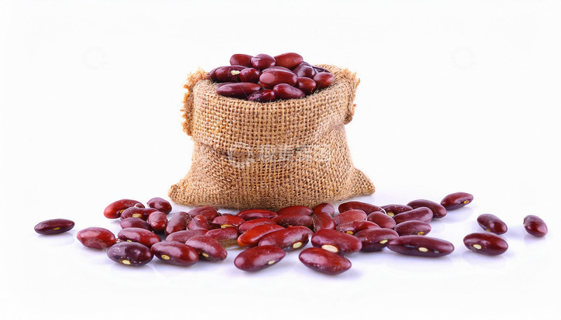 装满红豆的麻袋