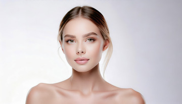 美容模特上半身1