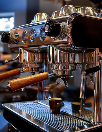 咖啡机饮品制作