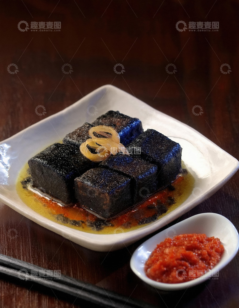 高清大图下载【趣麦麦图】臭豆腐特色小吃1