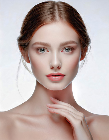 杂志封面模特上半身