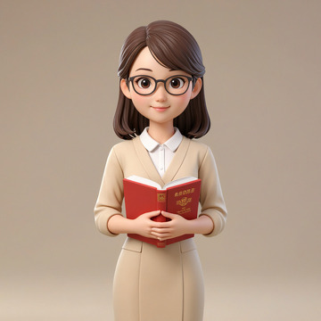 3d立体教师职业人员