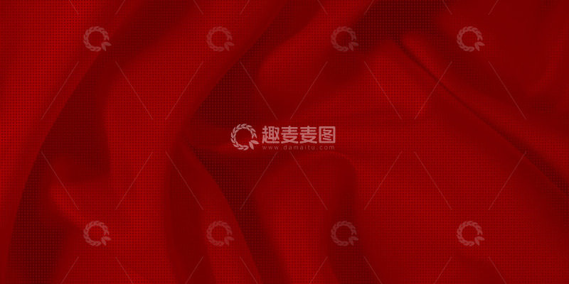 高清大图下载【趣麦麦图】红色漩涡布料1