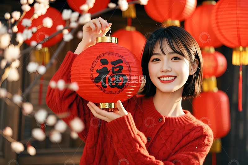 春节人物年俗摄影图3