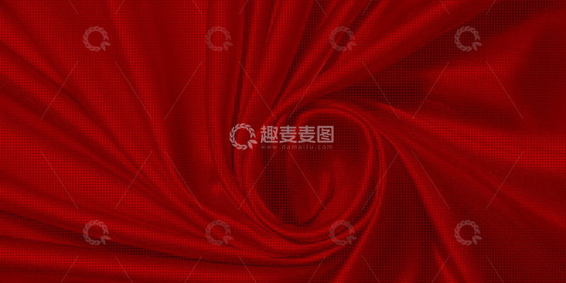 高清大图下载【趣麦麦图】红色布料动感
