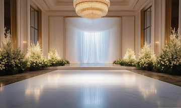 婚礼布景场景欧式婚礼摄影