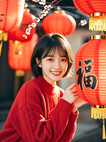 春节人物年俗摄影图2